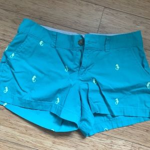 Summer shorts - seahorses!